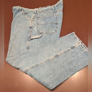 Wrangler Carpenter Jeans Men's 40 x 30 light wash